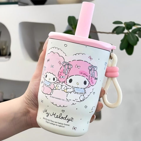 ［サンリオ］正規品 ボトル 保温保冷 450ml 全4種【DI8ODS】