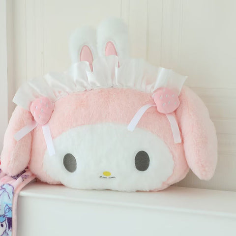 [サンリオ］マイメロディ＆ピアノ カー用品 車 クッションセット【KWT2PA】