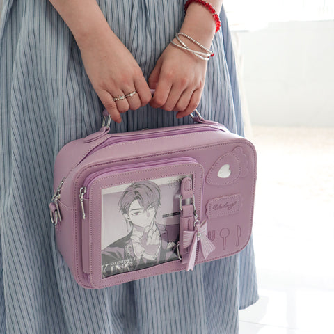 ［バッグ］缶バッジ用 痛バッグ リュック【EG270O】