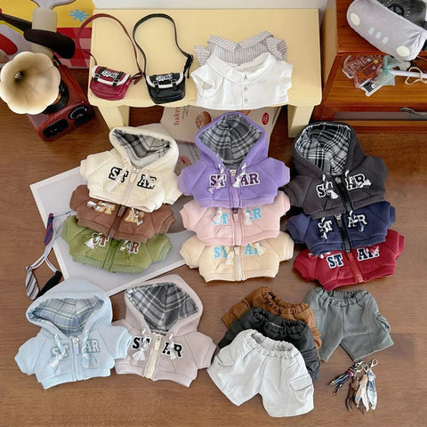 ［ぬい服］20cm 無属性 ぬいぐるみ用服【早八生】