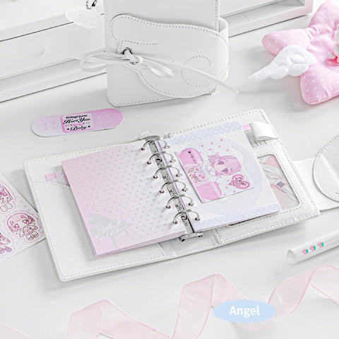 ［推し活グッズ］オリジナル 手帳 バインダー A7【DG3PYX】