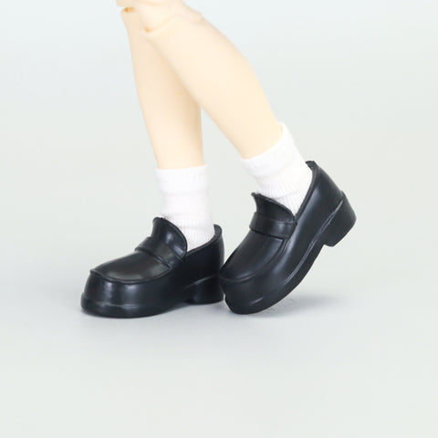 ［BJD服］ob11 1/12 ドール用 シューズ 靴 パンプス ローファー【V2R6O5】