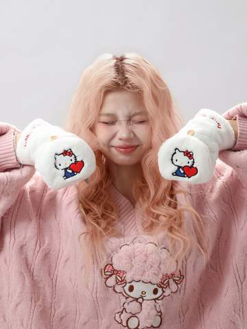 [サンリオ］正規品 ハローキティ 防寒 手袋【R23FRC】