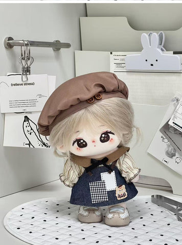 ［ぬい服］20cm 無属性 ぬいぐるみ用 お洋服【焦糖】