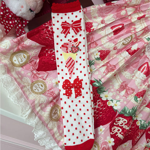 ［ファッション］ロリータ クルー丈ソックス 靴下【0JDXWW】