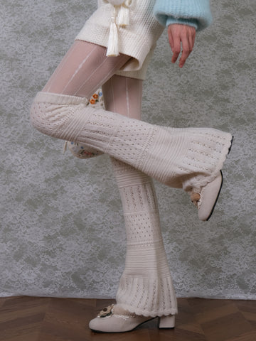 ［ファッション］ベルボトム レッグウォーマー 靴下【WQ98F4】