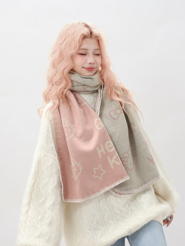 [サンリオ］正規品 ハローキティ マフラー 全6種【2JF06R】