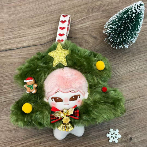 ［ぬい服］10cm 無属性 ぬいぐるみ用 お洋服【圣诞】