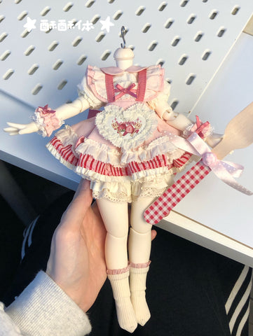 ［BJD服］1/6ドール用 衣装セット【莓果】