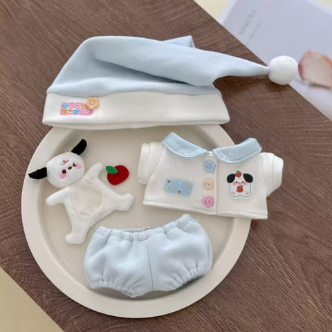 ［ぬい服］10/20cm 無属性 ぬいぐるみ用服【睡衣】