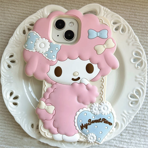 ［サンリオ］ピアノ  iPhone ケース 13 14 15 16