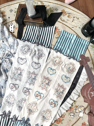 ［ファッション］ ロリータ フレーム タイツ 靴下【T8MC7W】