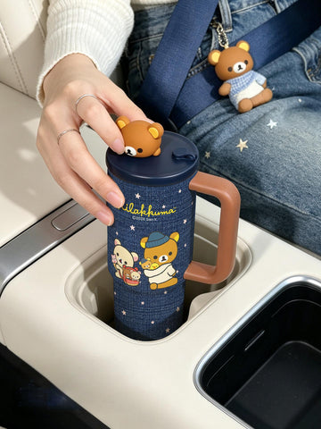 ［キャラグッズ］リラックマ 正規品 ボトル 保温保冷 970ml【KLIOLD】