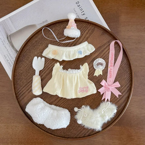 ［ぬい服］20cm 無属性 ぬいぐるみ用服【生日会】