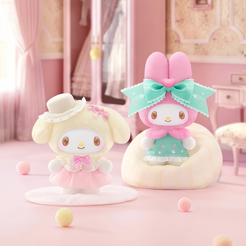 ［サンリオ］マイメロディ トレーディングぬいぐるみ 中身確認【甜梦】