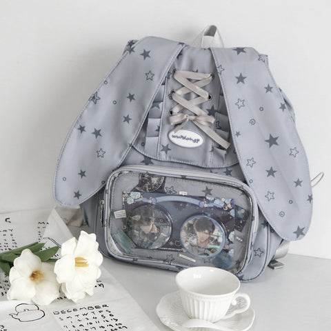 ［バッグ］痛バッグ  ウサ耳 2way リュック【203IU3】