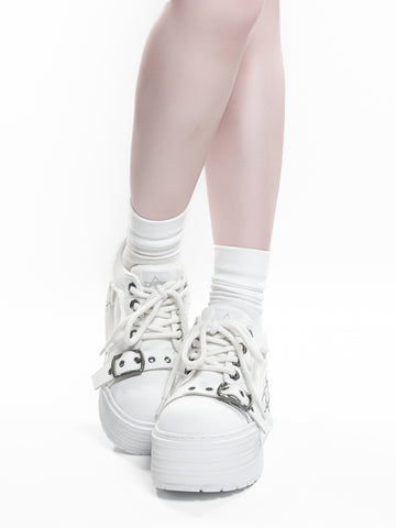 ［靴］厚底 スニーカーブーツ シューズ【dWQ9Qi】