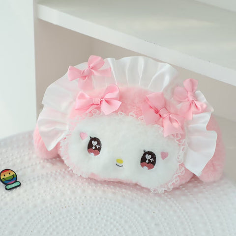 [サンリオ］マイメロディ＆ピアノ カー用品 車 クッションセット【KWT2PA】