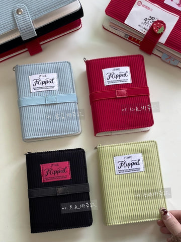 ［推し活グッズ］オリジナル 手帳 バインダー A6half/M5【ZT37CP】