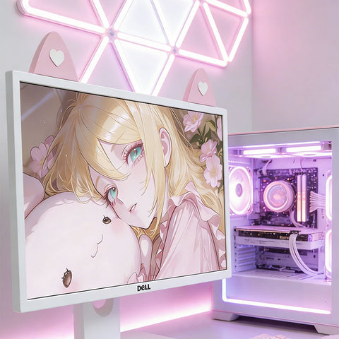 ［メカニカルキーボード］ターモニター 装飾 猫耳【1MLEO7】