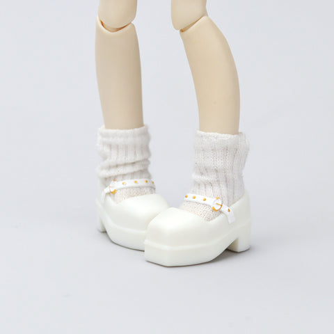［BJD服］1/8 1/12 ドール用 シューズ 靴 パンプス【XJ7H4V】