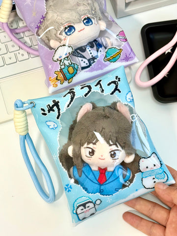 ［推し活グッズ］10cm 無属性 ぬいぐるみ用 痛ポーチ【Y8R315】