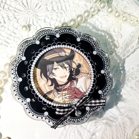 ［推し活グッズ］缶バッジ アクリルフレーム【5BKW45】
