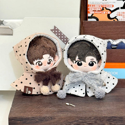 ［ぬい服］10cm 無属性 ぬいぐるみ用 お洋服【波点】