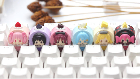 ［魔法少女まどか☆マギカ］オリジナル 手作り キーキャップ【メカニカルキーボード】