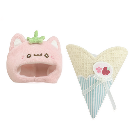 ［ぬい服］10cm 無属性 ぬいぐるみ用 お洋服【甜品】