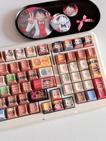 ［ONE PIECE］Cherry/MOA キーキャップ メカニカルキーボード【KKPOCK】