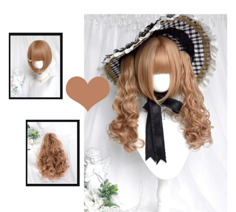 ［ウィッグ］ゴスロリ ツインテール 巻き髪【魔女】