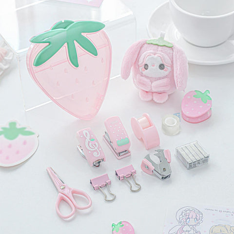 ［推し活グッズ］オリジナル 苺文房具セット【X6CV2Y】