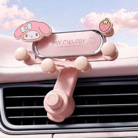 [サンリオ］カー用品 車 スマホホルダー【MIMF1Q】