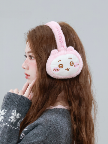 [キャラグッズ］ちいかわ 正規品 イヤーマフ【QPHFML】