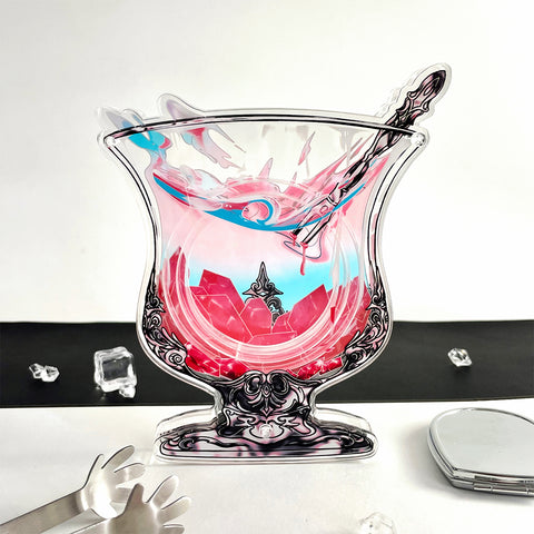 ［推し活グッズ］缶バッジアクリルフレーム 58～75mm【G340S3】