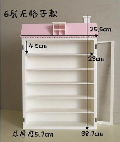 ［推し活グッズ］お家 アクリル ケース【HQX7AD】
