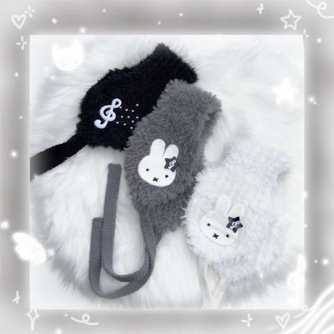 ［ファッション］ニット イヤーマフ 手袋【V8MQHP】