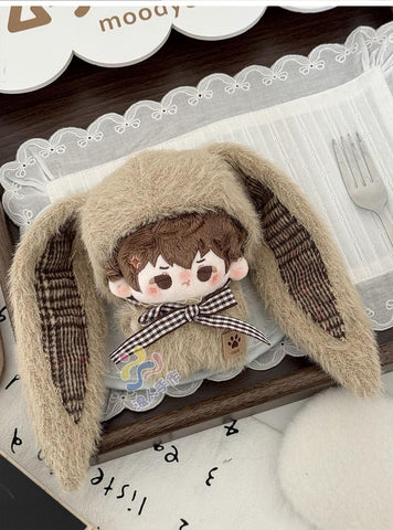 ［ぬい服］10cm 無属性 ぬいぐるみ用 お洋服【兔耳】