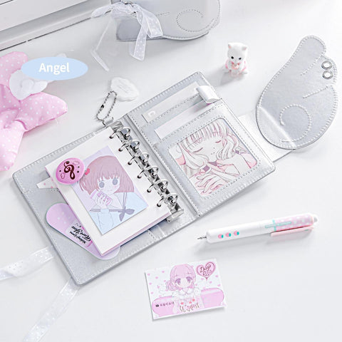 ［推し活グッズ］オリジナル 手帳 バインダー A7【DG3PYX】