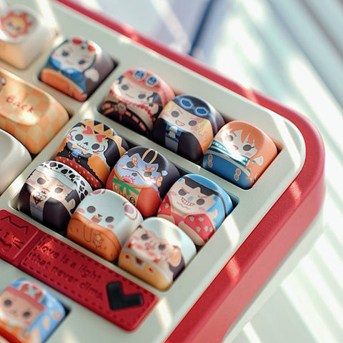 ［ONE PIECE］Cherry/MOA キーキャップ メカニカルキーボード【KKPOCK】