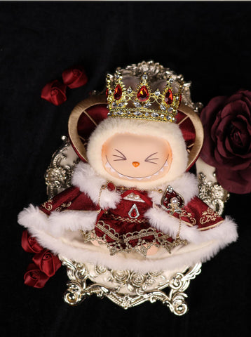 ［ぬい服］10cm 無属性 ぬいぐるみ用 お洋服【女王】