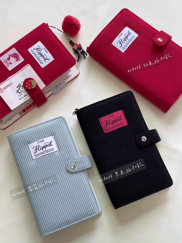 ［推し活グッズ］オリジナル 手帳 バインダー A6half/M5【ZT37CP】