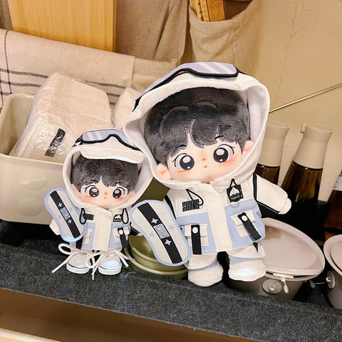 ［ぬい服］10/15/20cm 無属性 ぬいぐるみ用 お洋服【滑雪服】