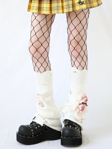 ［靴］ダークパンク フラットフォームブーツ【I1Q7DD】