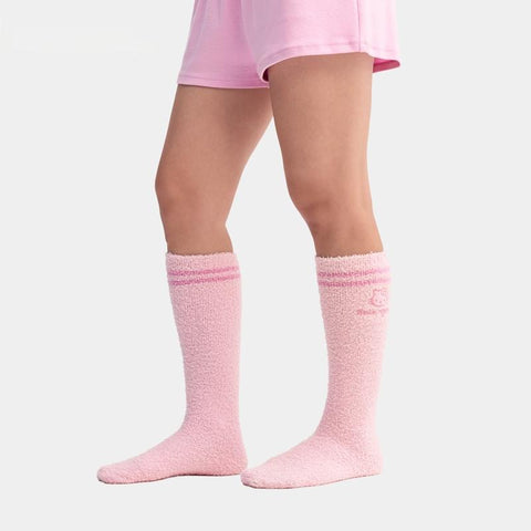 [サンリオ］海外限定 ハローキティモコモコ ルームソックス【V86ZJ0】