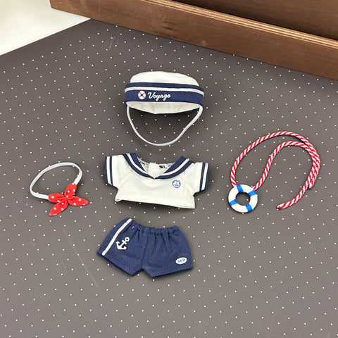 ［ぬい服］10cm 無属性 ぬいぐるみ用 お洋服【海屿】