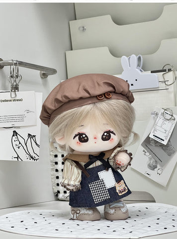 ［ぬい服］20cm 無属性 ぬいぐるみ用 お洋服【焦糖】