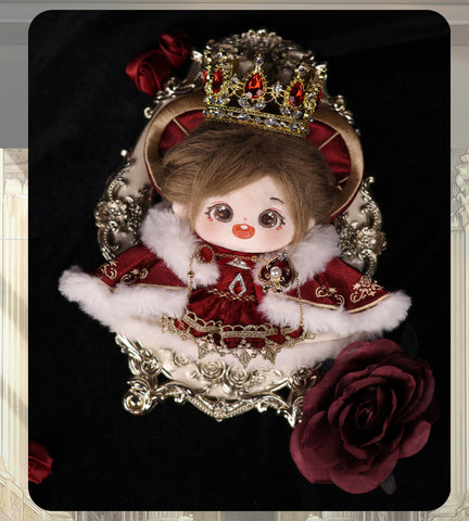 ［ぬい服］10cm 無属性 ぬいぐるみ用 お洋服【女王】