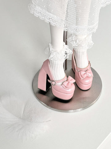 【11月25日予約締切】［BJD服］1/3 1/4 ドール用 シューズ 靴 パンプス【80SZ6O】